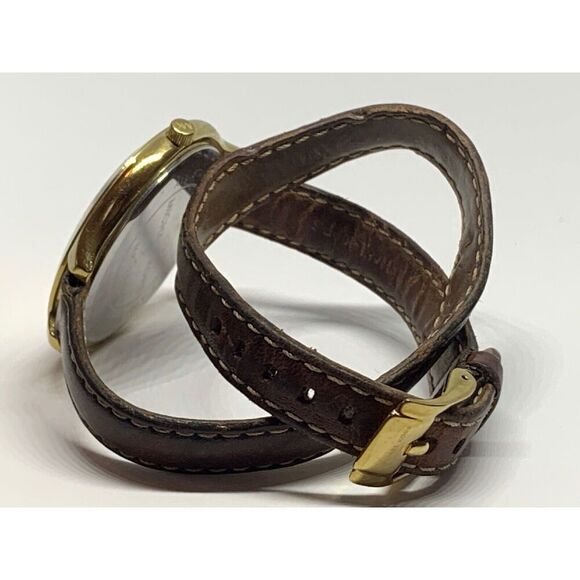 Michael Kors MK2256 Women's Brown Leather Analog Dial Quartz Wrist Watch GE165 - Picture 11 of 11